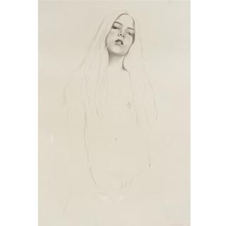 Graham Ovenden - Girl