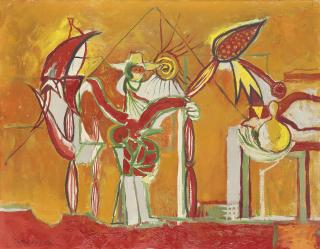 Graham Sutherland, O.M. - Figure and Maize