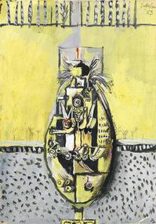 Graham Sutherland, O.M. - Idol (yellow form)