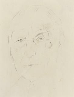 Graham Sutherland, O.M. - Portrait of Dr K Adenauer