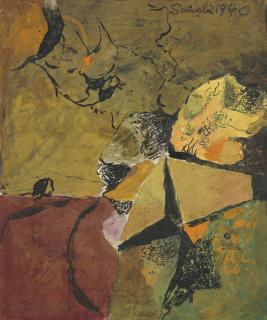 Graham Sutherland, O.M. - Road near Crickhowell