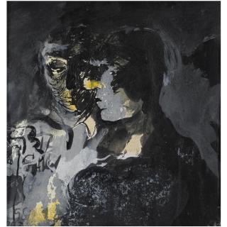 Graham Sutherland, O.M. - Sketch Of Head Watching The Pouring Of Molden