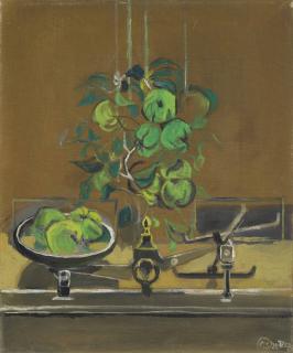 Graham Sutherland, O.M. - Still life with Apples and Scales