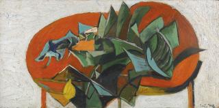 Graham Sutherland, O.M. - Still Life With Banana Leaf