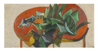 Graham Sutherland, O.M. - Still Life With Banana Leaf