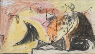 Graham Sutherland, O.M. - Study For Folded Hills