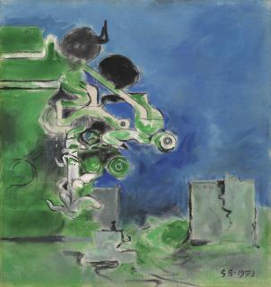 Graham Sutherland, O.M. - Study for Landscape with Ruin