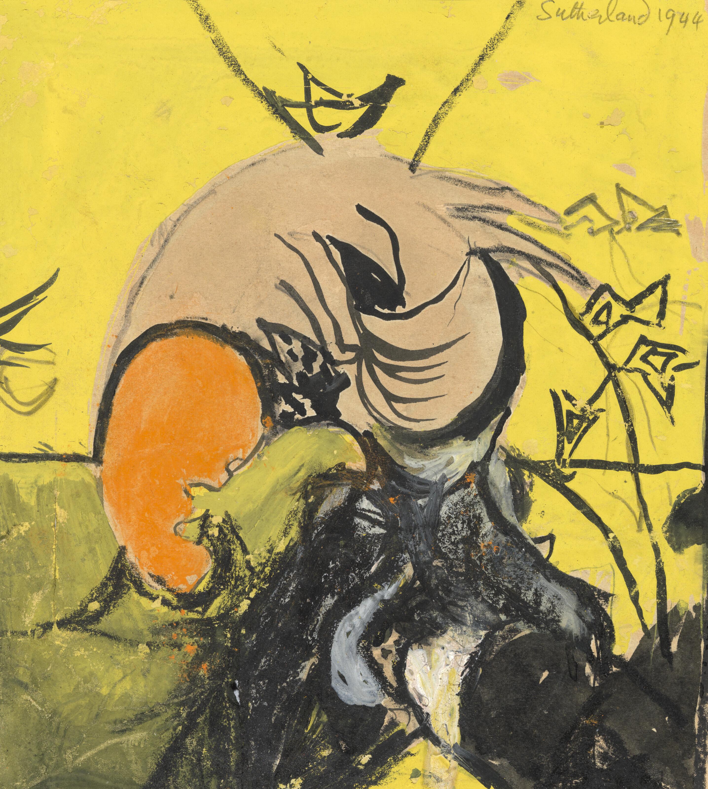 Graham Sutherland, O.M. - Study Of Tree Form, Pembrokeshire