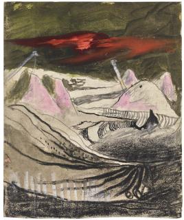 Graham Sutherland, O.M. - Study: Opencast Coal Mining