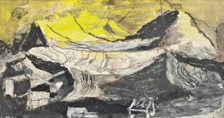 Graham Sutherland, O.M. - Study: Outcast Coal Production