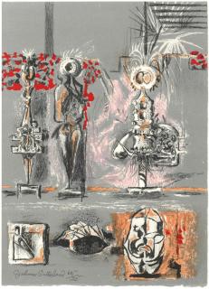 Graham Sutherland O.M. - Three Figures in a Garden