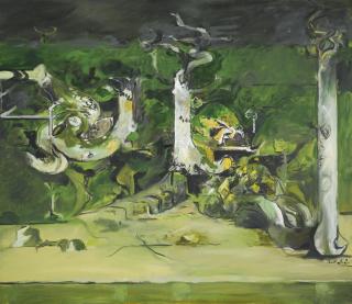 Graham Sutherland, O.M. - Trees On A River Bank