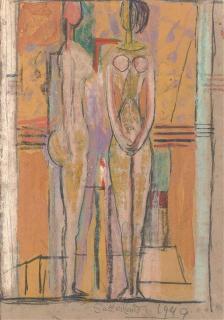 Graham Sutherland, O.M. - Two Nudes