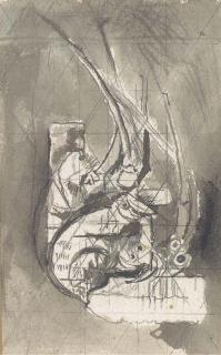 Graham Sutherland, O.M. - Untitled