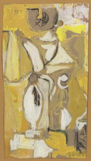 Graham Sutherland, O.M. - Yellow composition