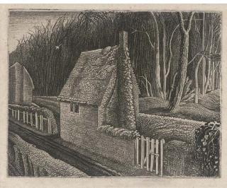 Graham Sutherland - Cottage In Dorset, \'Wood End\' (Tassi 28)