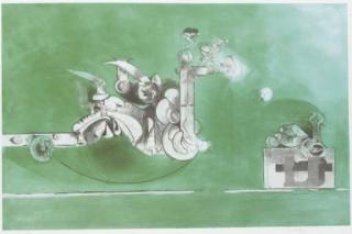 Graham Sutherland - Orpheus III, from Apollinaire: Le Bestiaire ou Cortege D\'Orphée