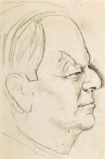 Graham Sutherland - Portrait of Kenneth Clark