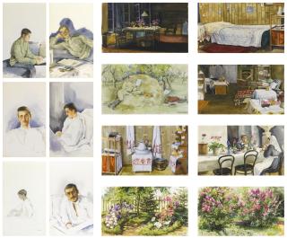 Grand Duchess Olga Alexandrovna - Sketchbook From The Great War