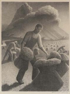 Grant Wood - Approaching Storm (C. 19)