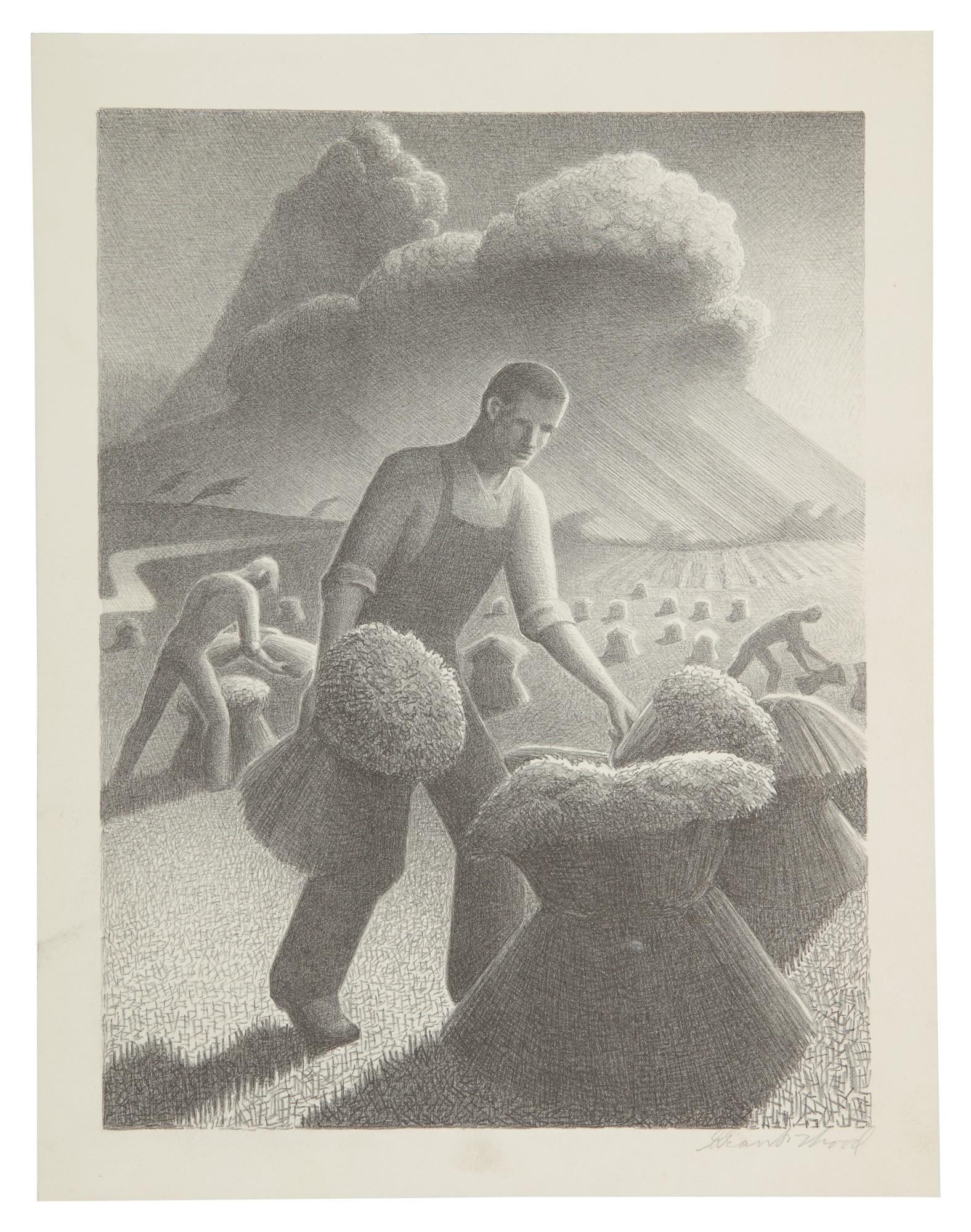 Grant Wood - Approaching Storm (Cole 19)