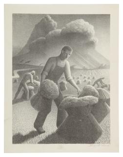 Grant Wood - Approaching Storm (Cole 19)