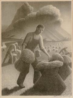 Grant Wood - Approaching Storm (Cole 19)