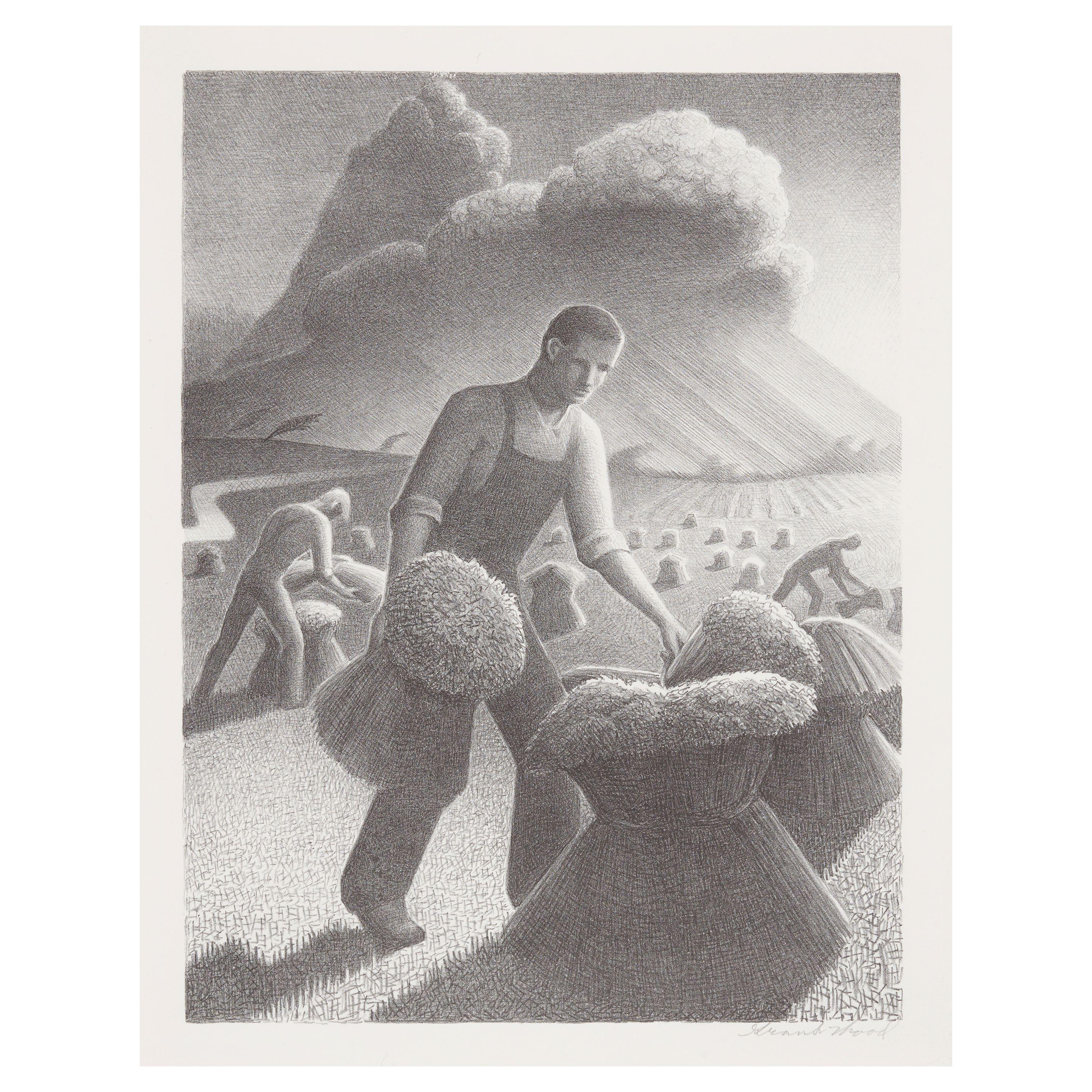 Grant Wood - Approaching Storm