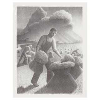 Grant Wood - Approaching Storm