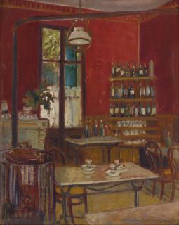 Grant Wood - Cafe De Palais