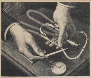 Grant Wood - Family Doctor (Cole 179)