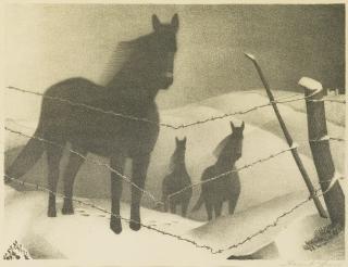 Grant Wood - February (Cole 17)