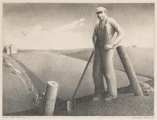 Grant Wood - In The Spring