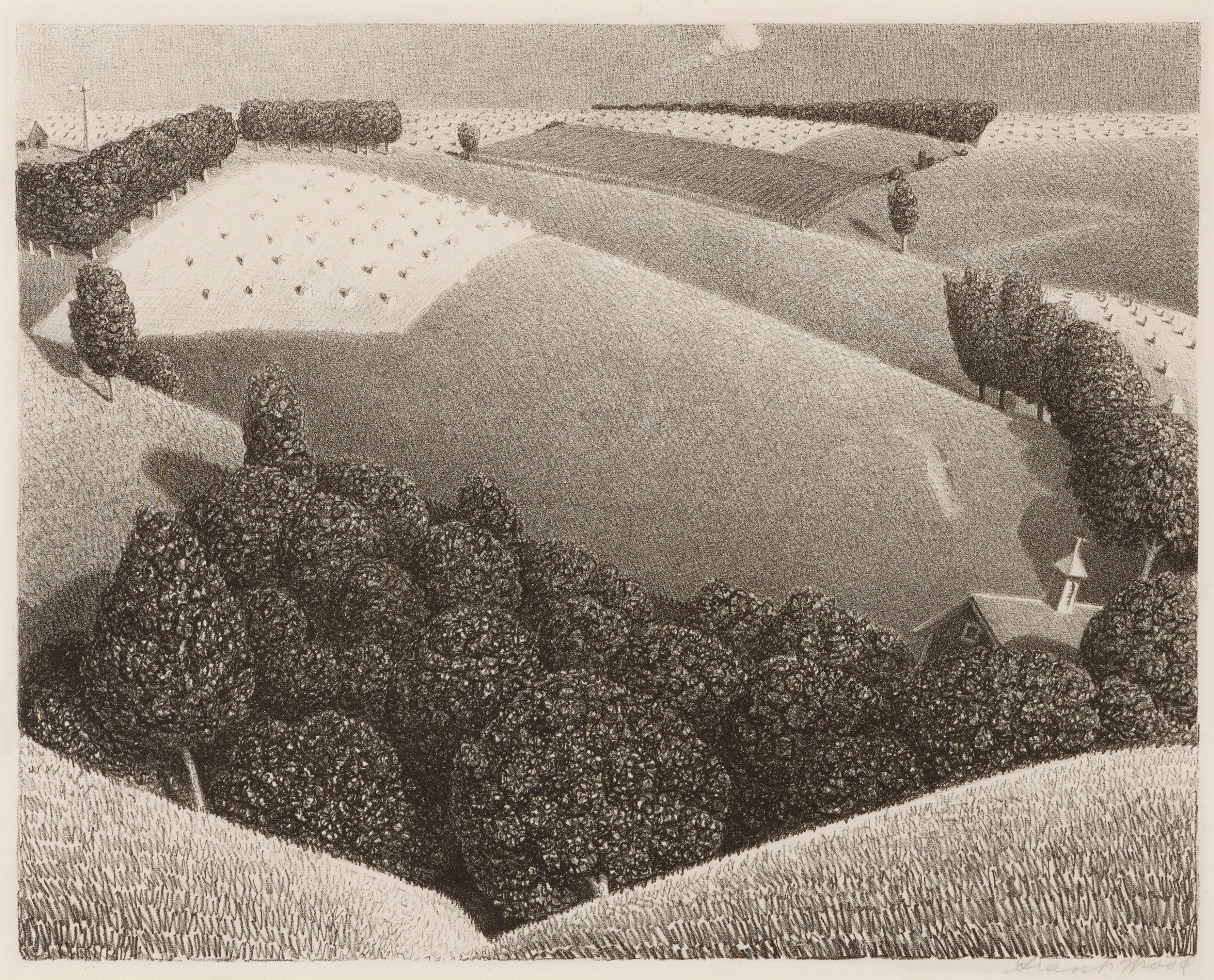 Grant Wood - July Fifteenth