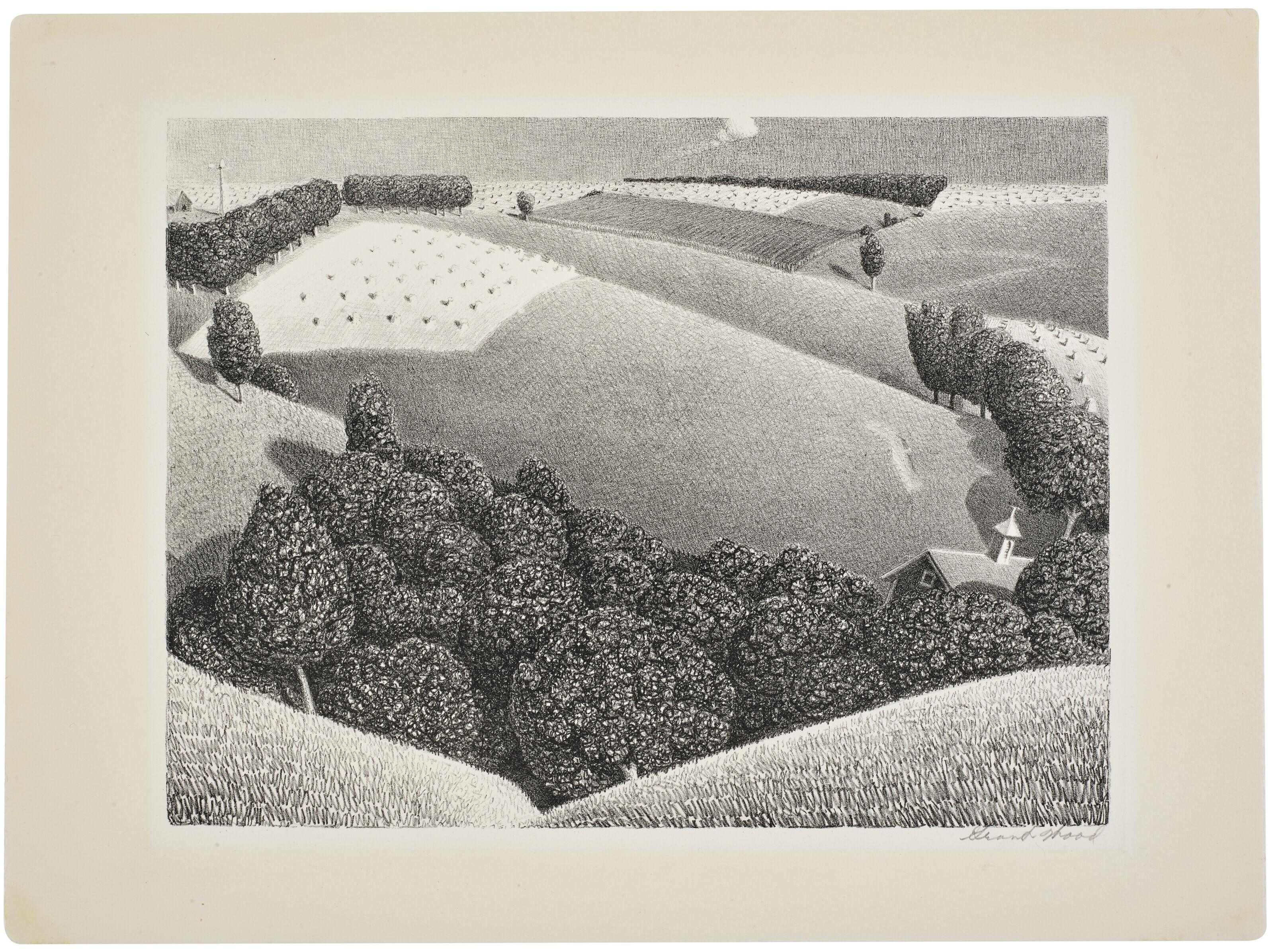 Grant Wood - July Fifteenth