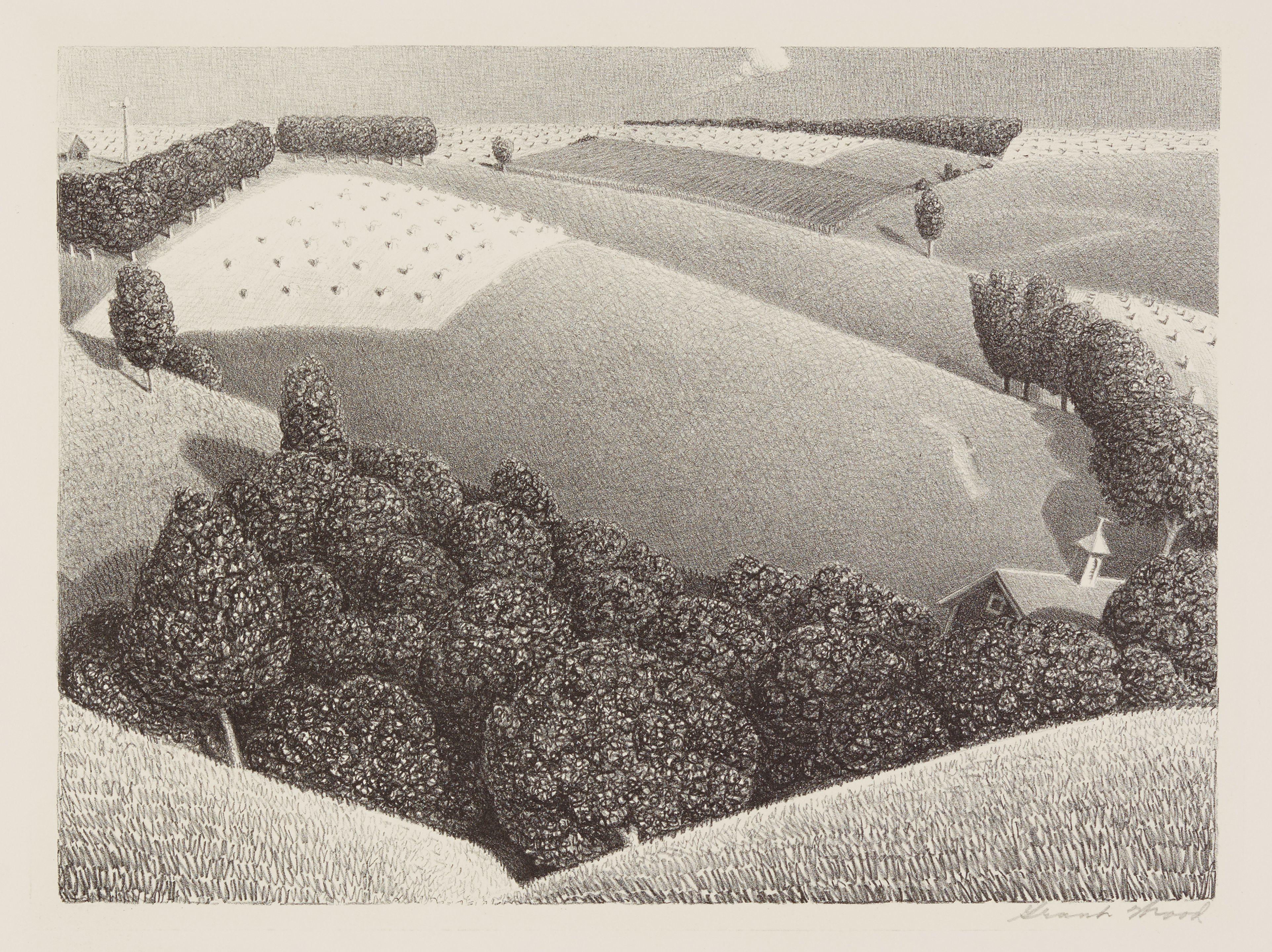 Grant Wood - July Fifteenth