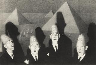 Grant Wood - Shriner’s Quartet