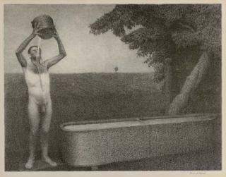 Grant Wood - Sultry Night (Cole 6)