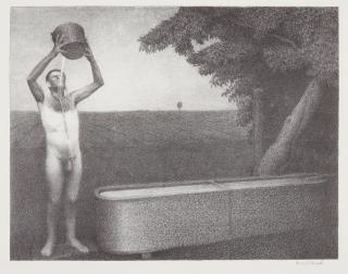 Grant Wood - Sultry Night