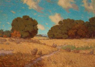 Granville Redmond - Autumn Fields