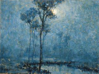 Granville Redmond - Moonlit Landscape