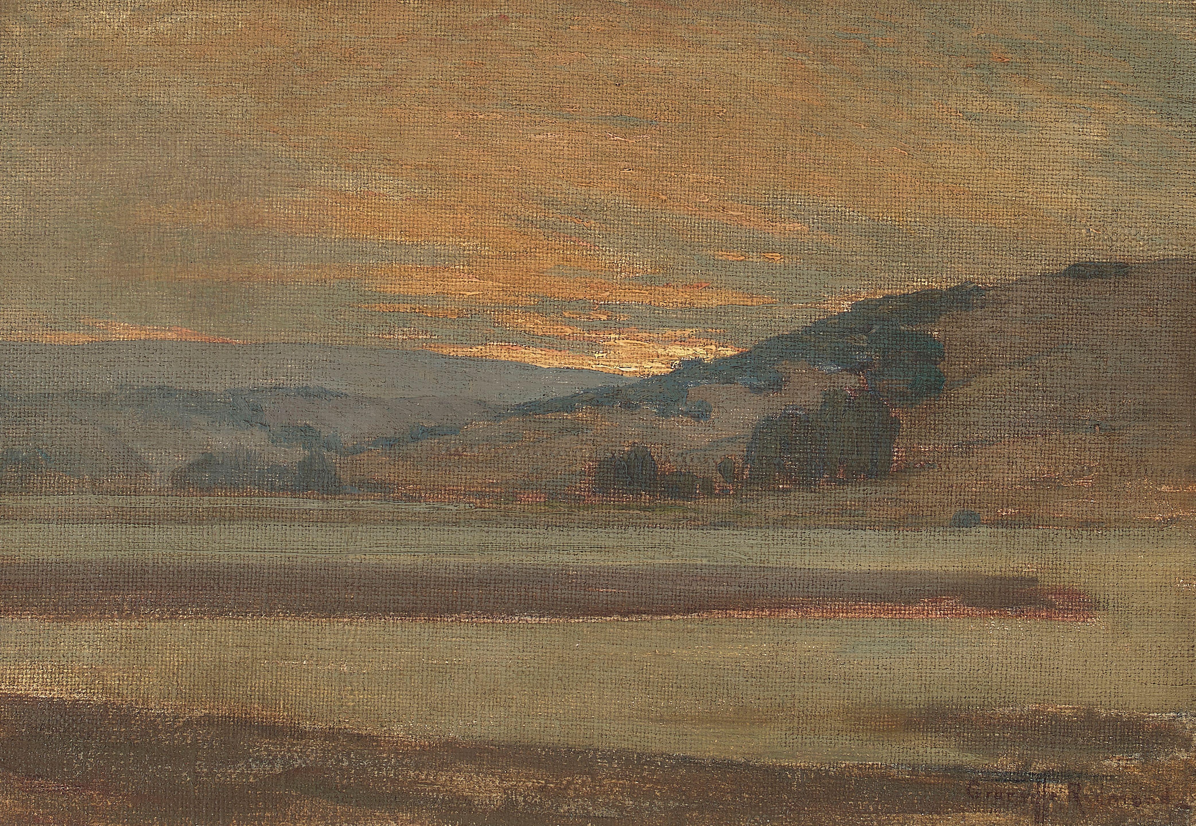 Granville Redmond - San Mateo Hills