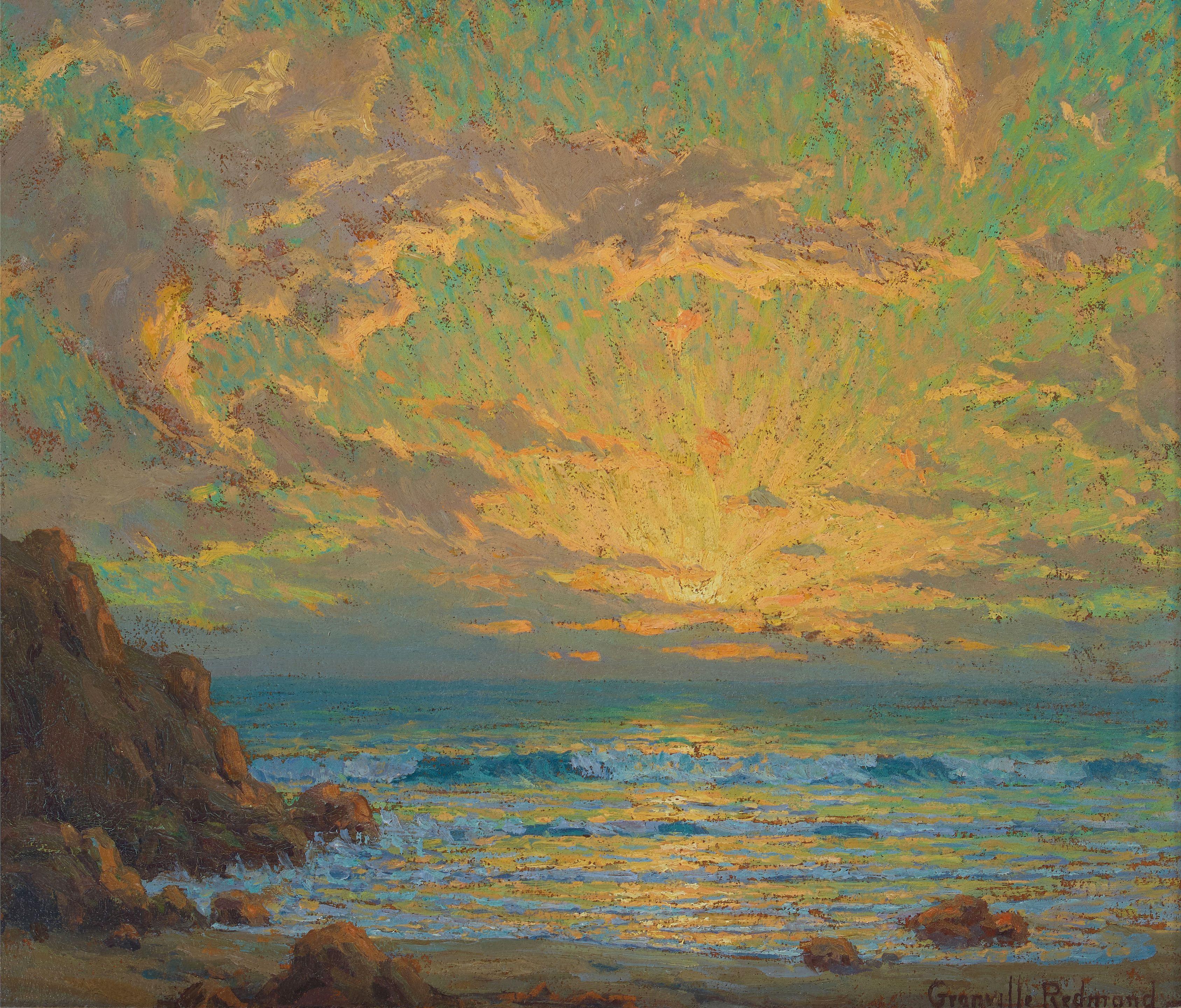 Granville Redmond - Sunset