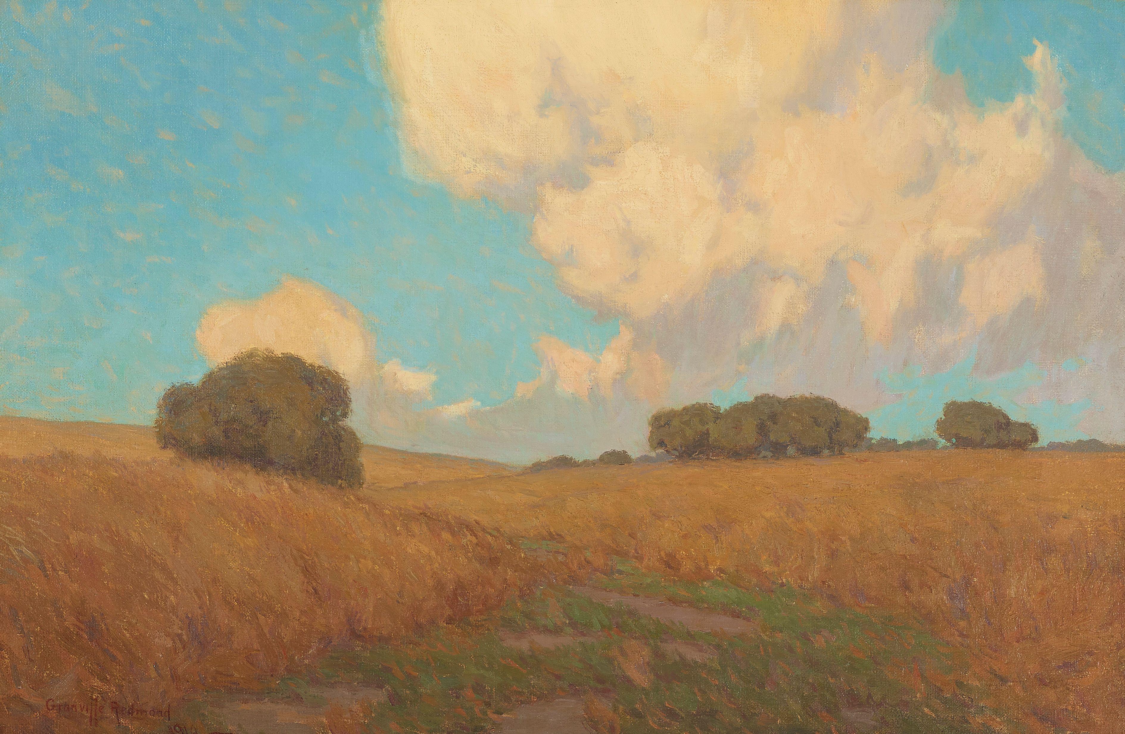 Granville Redmond - The White Cloud, Menlo Park