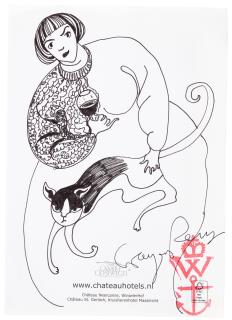 Grayson Perry, R.A. - Untitled (Woman With Cat); Untitled (Ghost Vase)