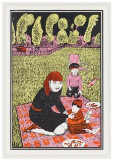 Grayson Perry - Plate 3, from: Six Snapshots of Julie (colour)