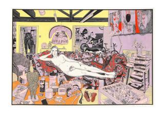 Grayson Perry - Reclining Artist (small)