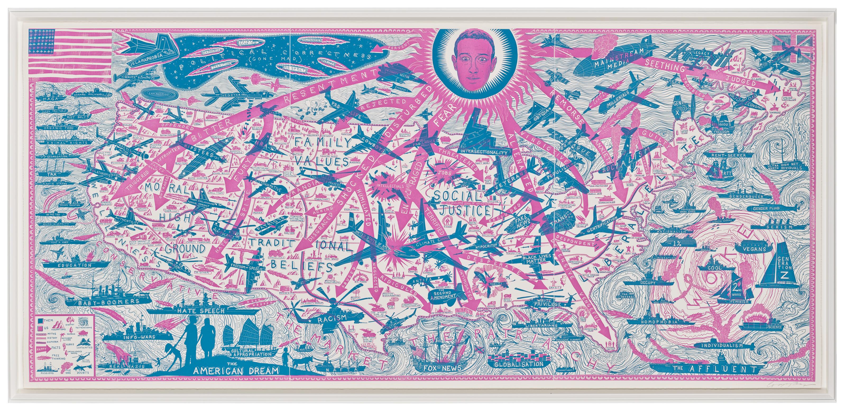 Grayson Perry - The American Dream (Pink and Blue)
