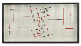Grazia Varisco - Reticolo Frangibile R+N Ortogonale+Inclinato