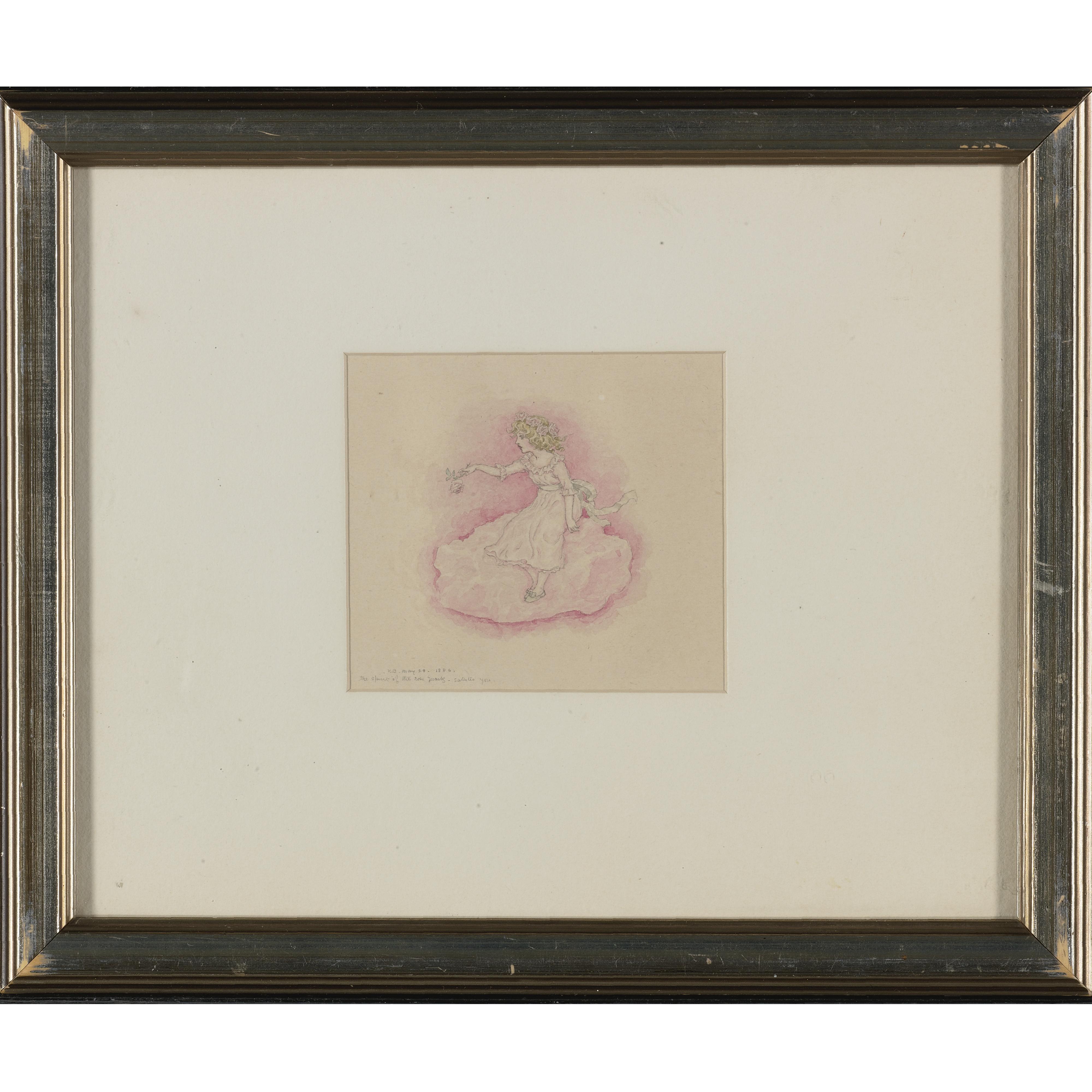 Greenaway, Kate - The spirit of the rose quartz salutes you